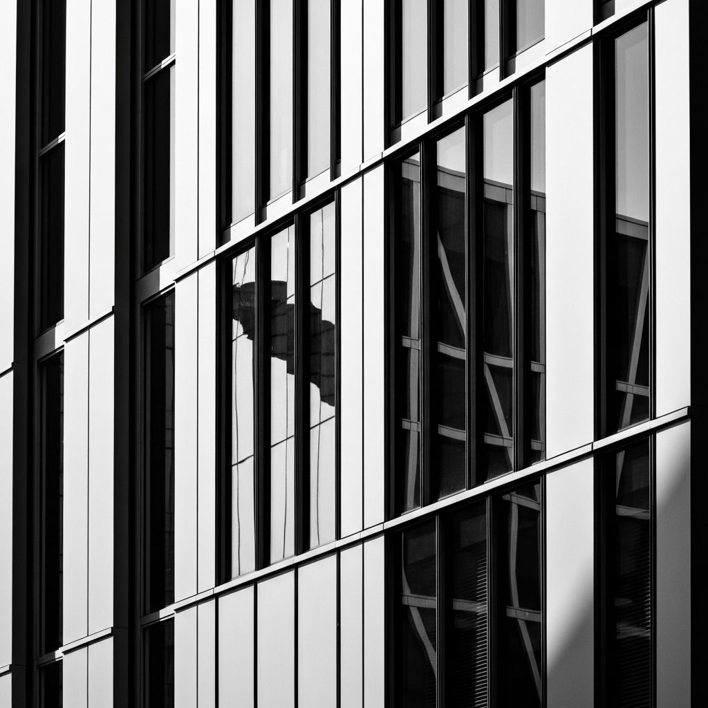 Modern architectural detail